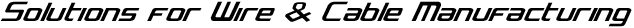 Solutions for Wire & Cable Manufacturing